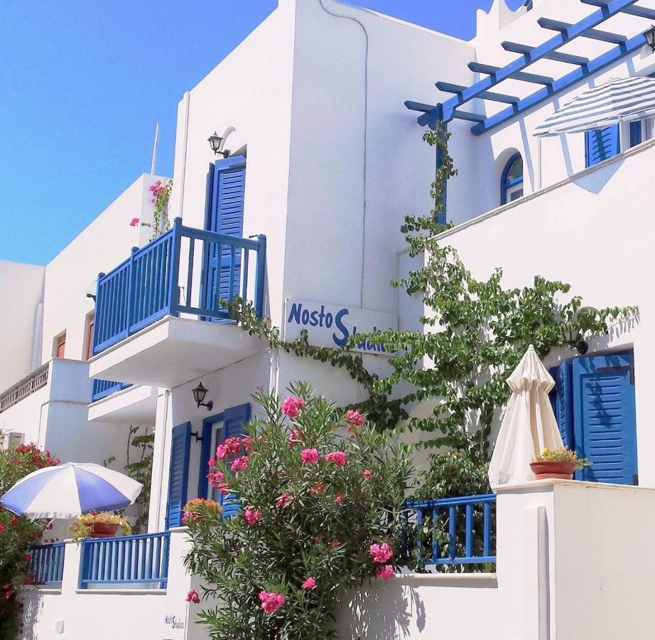 Nostos Studios At Saint George Beach Agios Georgios Chora Naxos Town Naxos City エクステリア 写真