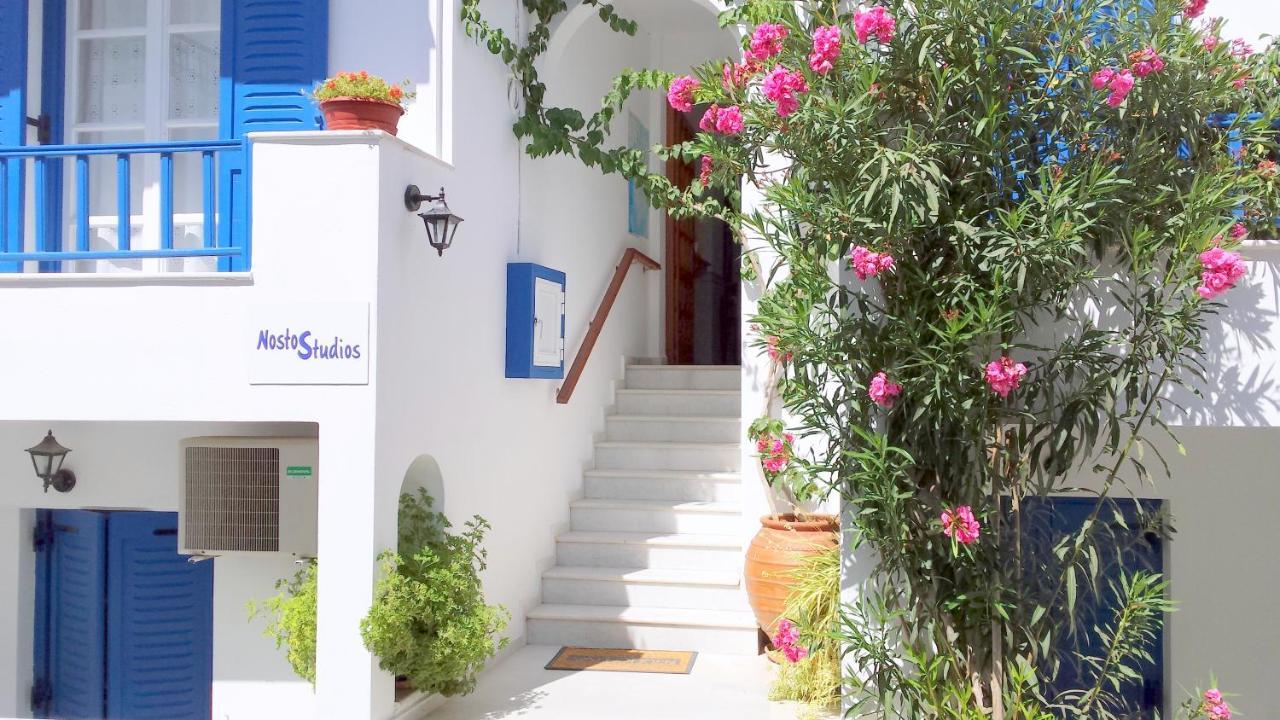 Nostos Studios At Saint George Beach Agios Georgios Chora Naxos Town Naxos City エクステリア 写真