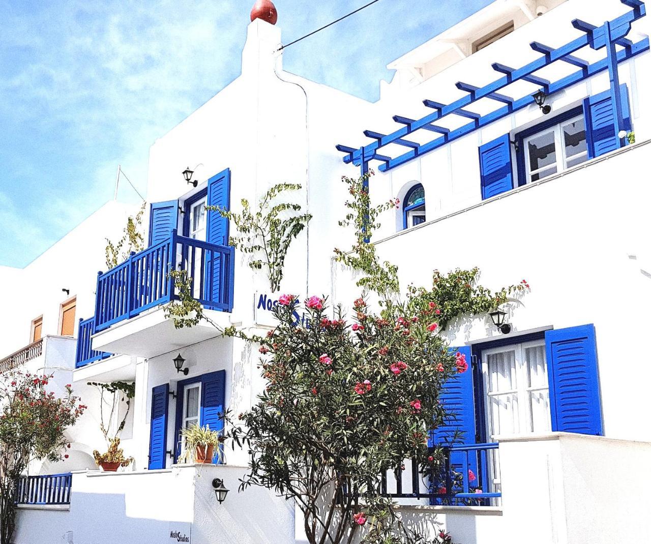 Nostos Studios At Saint George Beach Agios Georgios Chora Naxos Town Naxos City エクステリア 写真