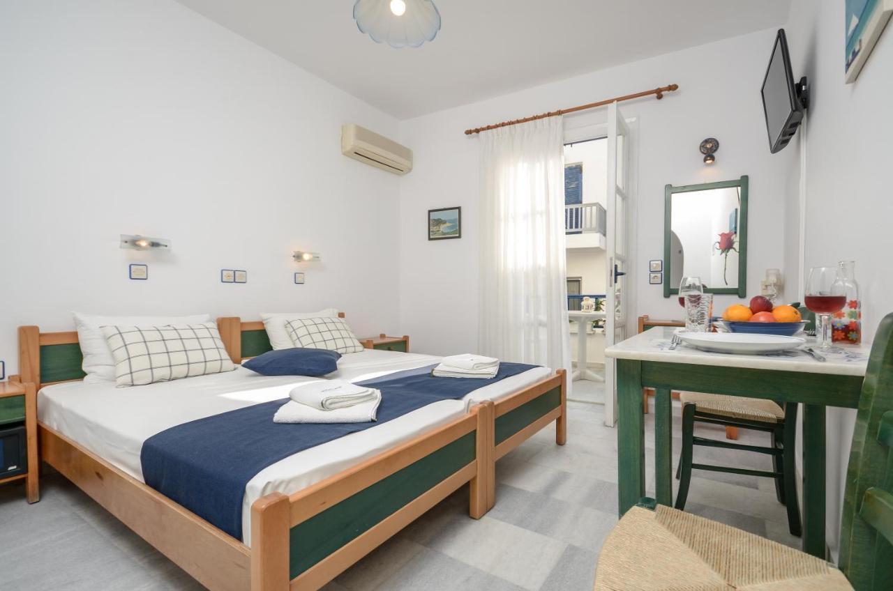 Nostos Studios At Saint George Beach Agios Georgios Chora Naxos Town Naxos City エクステリア 写真