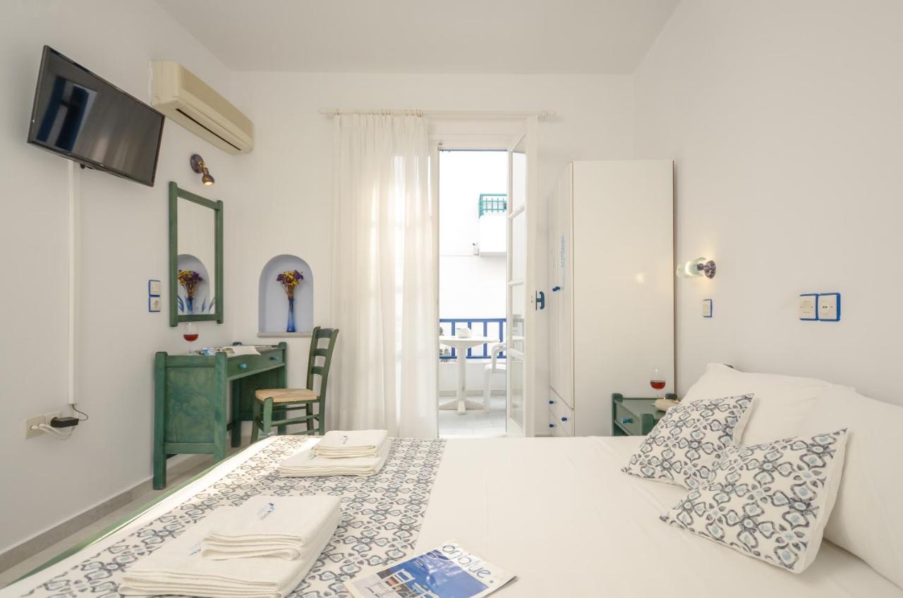 Nostos Studios At Saint George Beach Agios Georgios Chora Naxos Town Naxos City エクステリア 写真